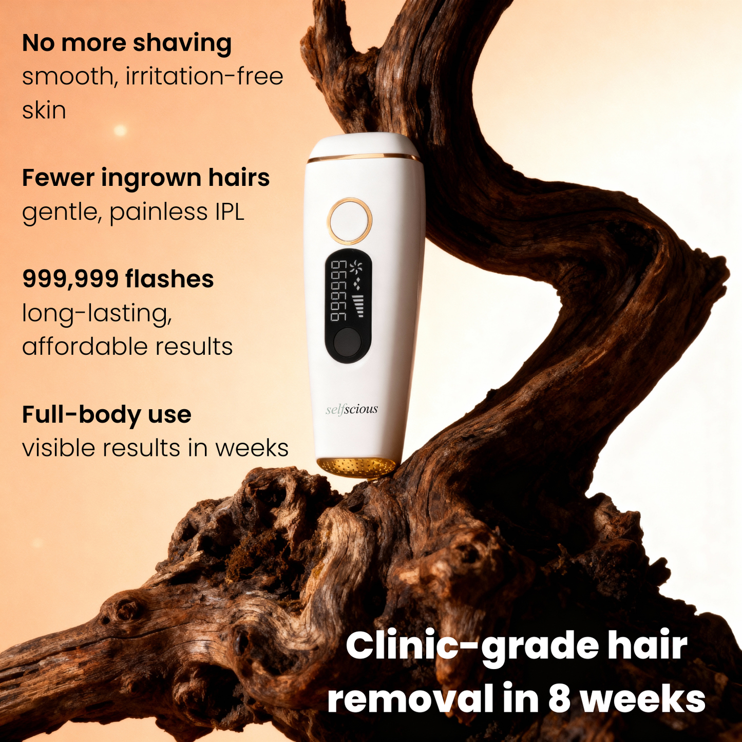 Selfscious SilkaLite IPL Hair Remover™